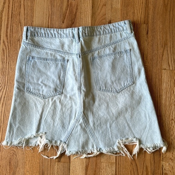 Free people We the free size 31 denim skirt - Picture 5 of 7